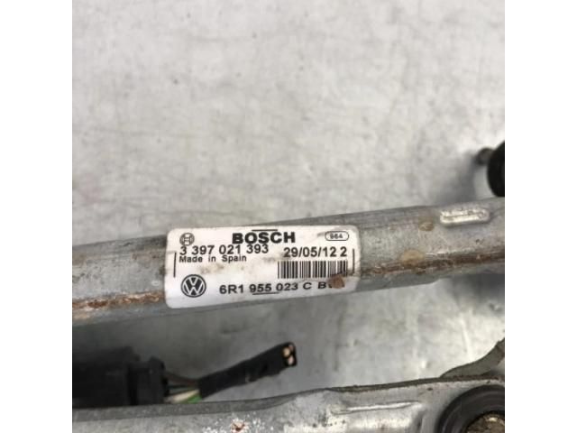 bontott VW POLO V Első Ablaktörlő Szerkezet Motorral