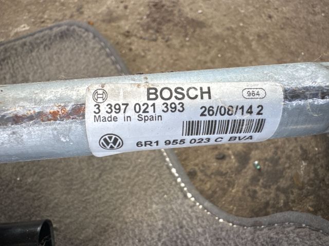 bontott VW POLO V Első Ablaktörlő Szerkezet Motorral