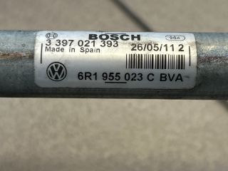 bontott VW POLO V Első Ablaktörlő Szerkezet Motorral