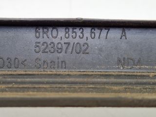 bontott VW POLO V Első Lökhárító Alsó Középső Díszrács