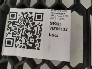 bontott VW POLO V Első Lökhárító Alsó Középső Díszrács