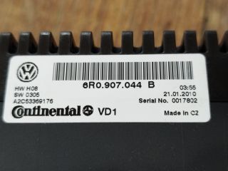 bontott VW POLO V Fűtéskapcsoló (digit klímás)