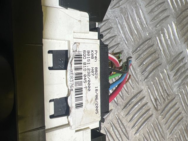 bontott VW POLO V Fűtéskapcsoló (Nem klímás)