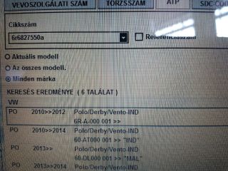 bontott VW POLO V Gázrugós Kitámasztó Teleszkóp Pár Csomagtérajtó