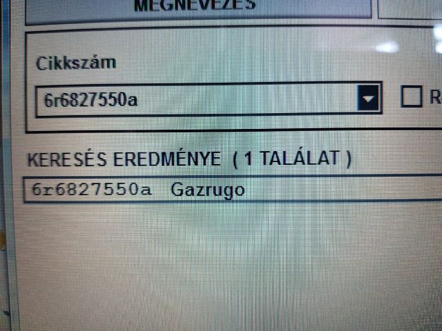 bontott VW POLO V Gázrugós Kitámasztó Teleszkóp Pár Csomagtérajtó