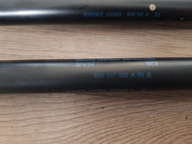 bontott VW POLO V Gázrugós Kitámasztó Teleszkóp Pár Csomagtérajtó