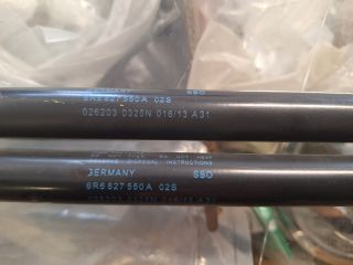 bontott VW POLO V Gázrugós Kitámasztó Teleszkóp Pár Csomagtérajtó