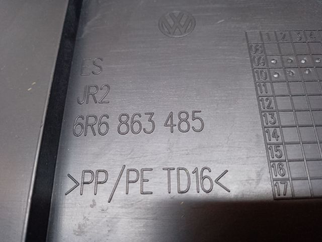 bontott VW POLO V Hátfal Burkolat