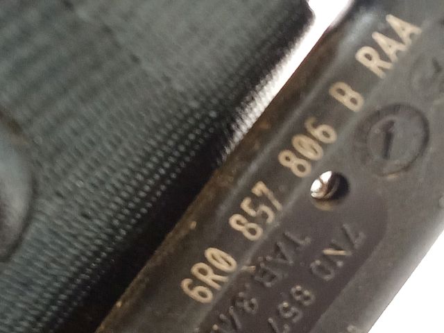 bontott VW POLO V Hátsó Biztonsági Öv Szett