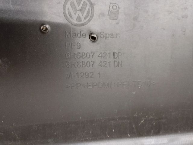 bontott VW POLO V Hátsó Lökhárító (Üresen)