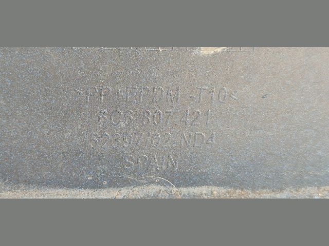 bontott VW POLO V Hátsó Lökhárító (Üresen)