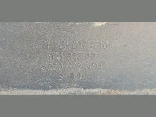 bontott VW POLO V Hátsó Lökhárító (Üresen)