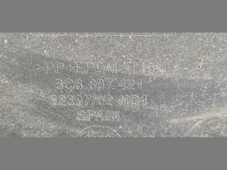 bontott VW POLO V Hátsó Lökhárító (Üresen)