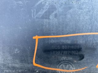 bontott VW POLO V Hátsó Lökhárító (Üresen)