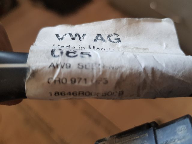 bontott VW POLO V Hátsó Tolatóradar Kábelköteg