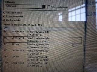 bontott VW POLO V Hátsó Tolatóradar Kábelköteg