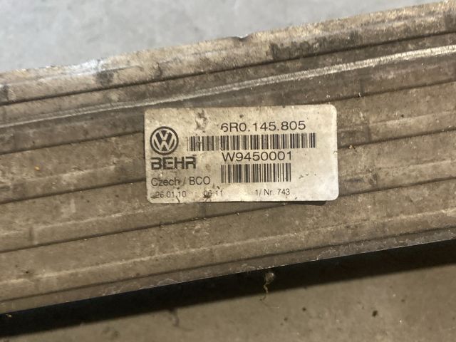 bontott VW POLO V Intercooler