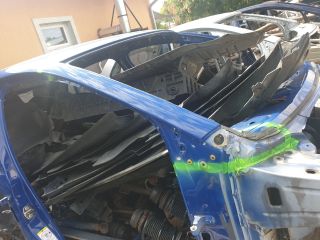 bontott VW POLO V Jobb A Oszlop