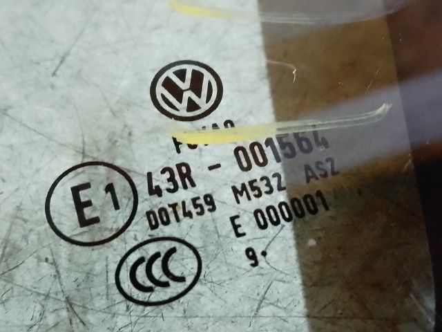 bontott VW POLO V Jobb C Oszlop Oldalablak Üveg