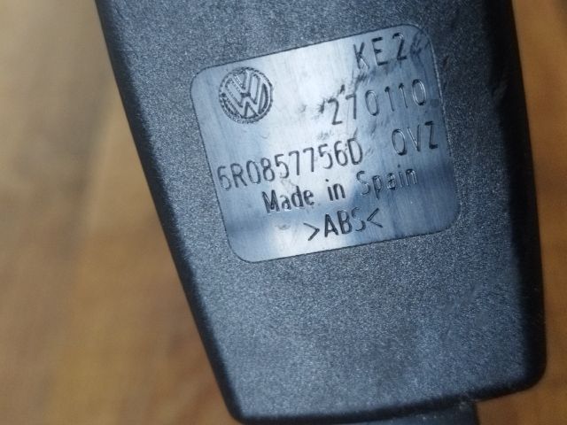 bontott VW POLO V Jobb első Biztonsági Öv Csat