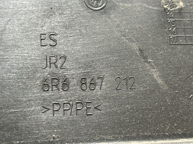 bontott VW POLO V Jobb hátsó Ajtó Kárpit