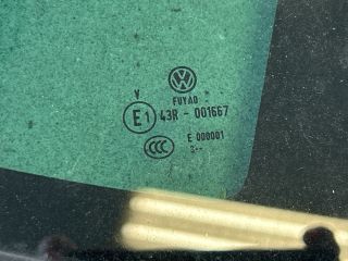 bontott VW POLO V Jobb hátsó Fixüveg (Ajtóban)