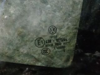 bontott VW POLO V Jobb hátsó Fixüveg (Ajtóban)