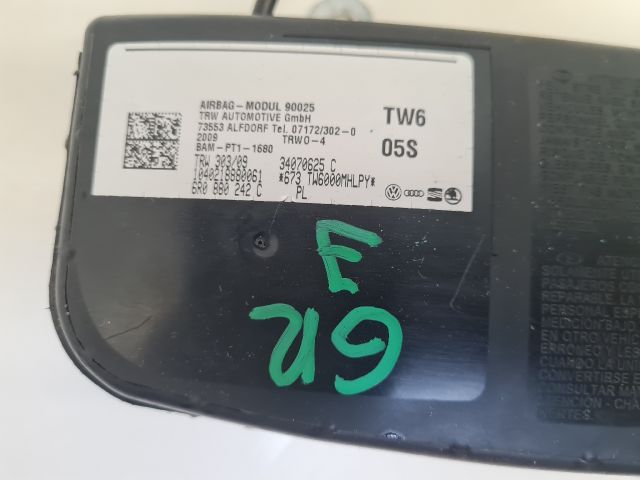 bontott VW POLO V Jobb Oldallégzsák