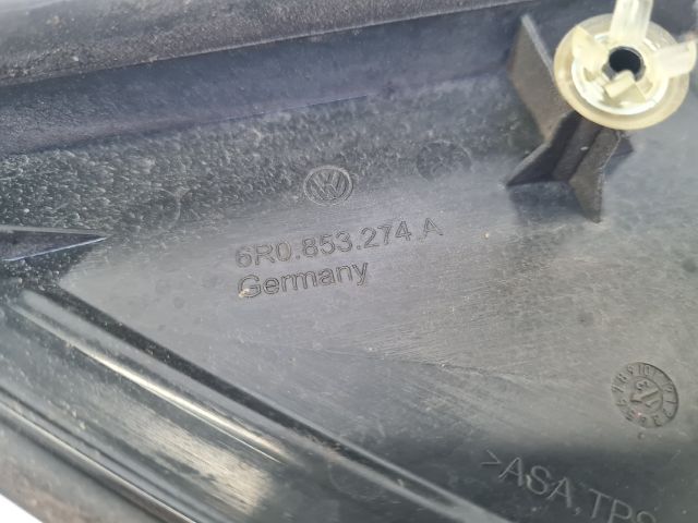 bontott VW POLO V Jobb Visszapillantó Tükör Előtti Burkolat