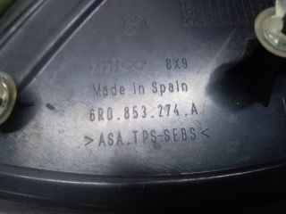 bontott VW POLO V Jobb Visszapillantó Tükör Előtti Burkolat