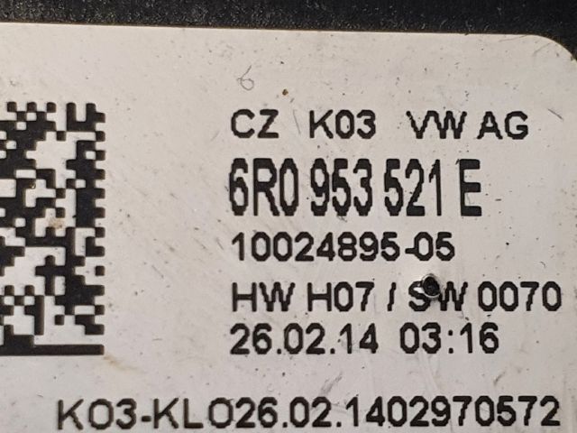 bontott VW POLO V Komplett Kormánykapcsoló (Bajuszkapcsoló)