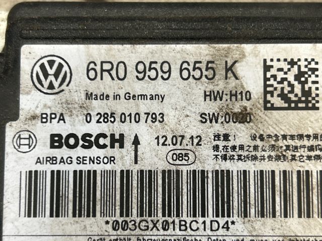 bontott VW POLO V Légzsák Elektronika