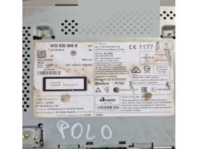 bontott VW POLO V Navigációs Fejegység