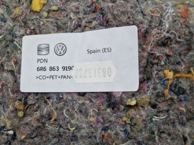 bontott VW POLO V Padlószőnyeg Alatti Szigetelés