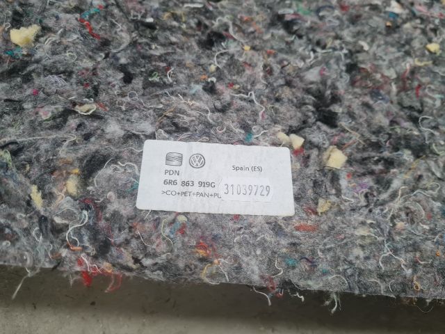 bontott VW POLO V Padlószőnyeg Alatti Szigetelés