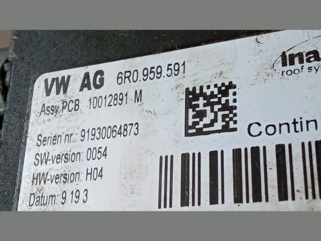 bontott VW POLO V Tetőablak Motor