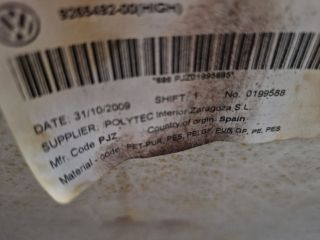 bontott VW POLO V Tetőkárpit