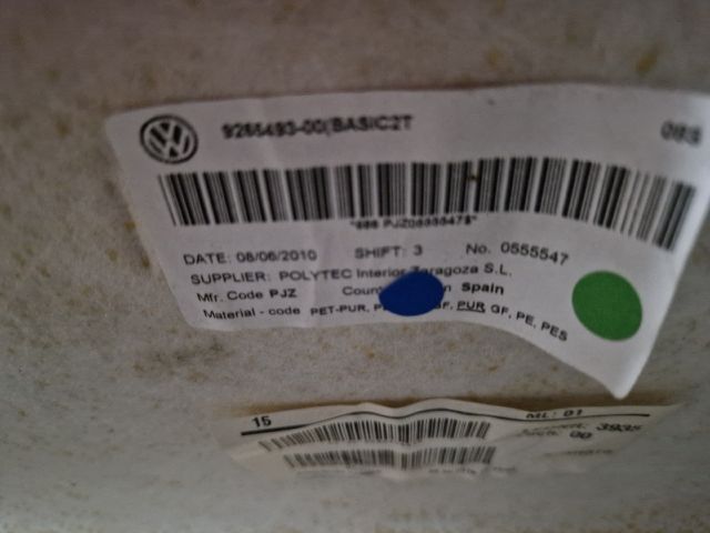 bontott VW POLO V Tetőkárpit