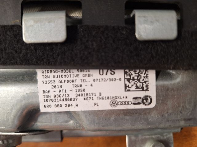 bontott VW POLO V Utasoldali Légzsák