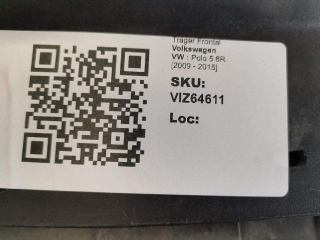 bontott VW POLO V Vízhűtő Radiátor Tartó