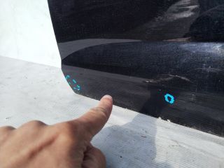 bontott VW POLO VI Bal első Ajtó (Üres lemez)