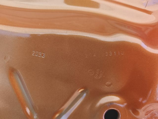 bontott VW POLO VI Bal hátsó Ajtó (Üres lemez)