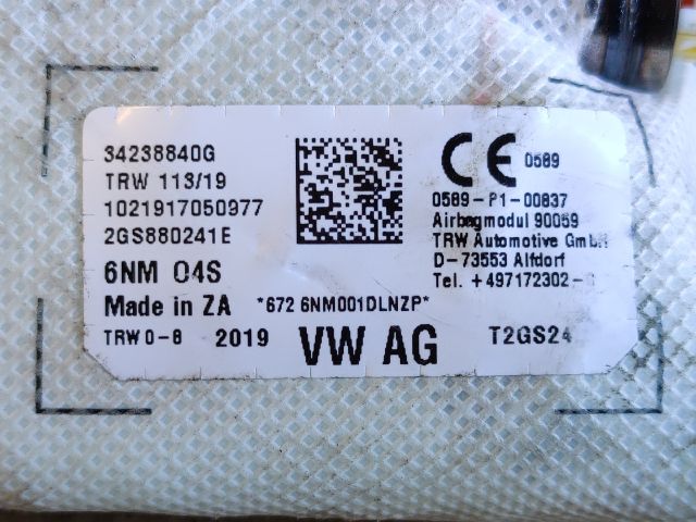 bontott VW POLO VI Bal Oldallégzsák