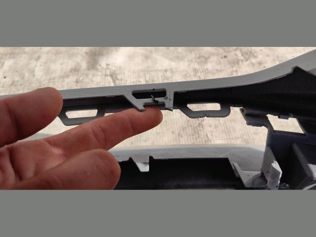 bontott VW POLO VI Első Lökhárító (Üresen)