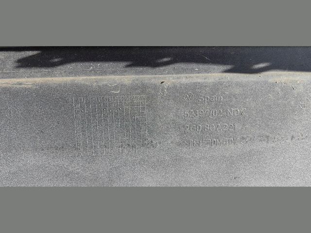 bontott VW POLO VI Első Lökhárító (Üresen)