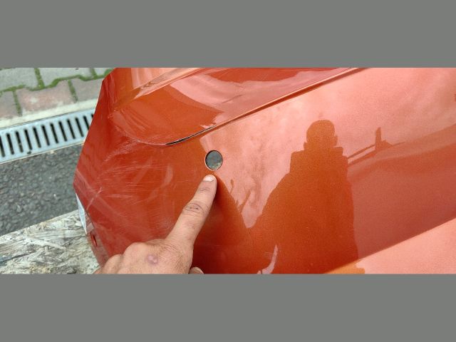 bontott VW POLO VI Hátsó Lökhárító (Üresen)