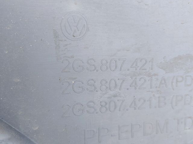 bontott VW POLO VI Hátsó Lökhárító (Üresen)