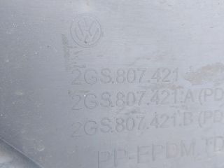 bontott VW POLO VI Hátsó Lökhárító (Üresen)