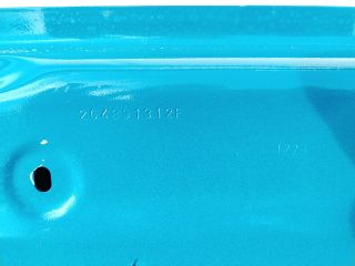 bontott VW POLO VI Jobb első Ajtó (Üres lemez)