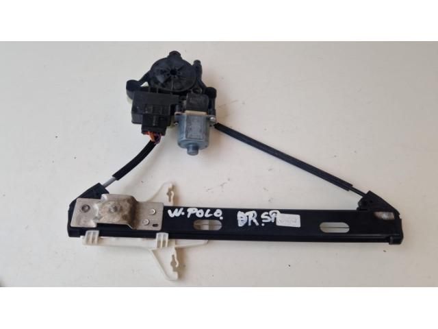 bontott VW POLO VI Jobb hátsó Ablakemelő Szerkezet (Elektromos)